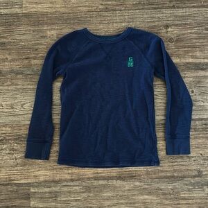 Rib Knit Long Sleeve Baseball Henley
